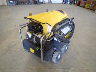 Landa 0HW4-2000 Gold Series Hot Water Diesel Pressure Washer c/w Landa 7-00033 230/60V Oil Burner And Baldor 6hp 26A 230V Electric Motor, Hoses And Wand  (FORT SASKATCHEWAN YARD)