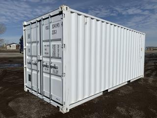 2023 20ft Storage Container # VSLU 3241934 *Note - Exceeds Forklift Capacity, Buyer Responsible for Removal* (HIGH RIVER YARD)