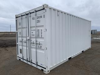 2024 20ft Storage Container # VSLU 3241940 *Note - Exceeds Forklift Capacity, Buyer Responsible for Removal* (HIGH RIVER YARD)