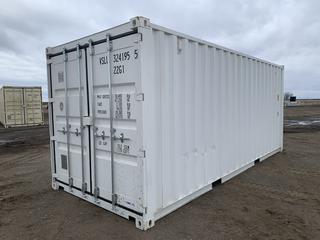 2024 20ft Storage Container # VSLU 3241955 *Note - Exceeds Forklift Capacity, Buyer Responsible for Removal* (HIGH RIVER YARD)
