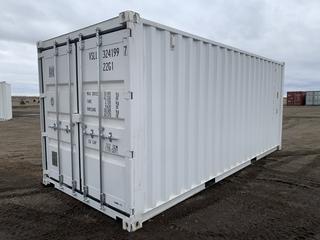 2024 20ft Storage Container # VSLU 3241997 *Note - Exceeds Forklift Capacity, Buyer Responsible for Removal* (HIGH RIVER YARD)