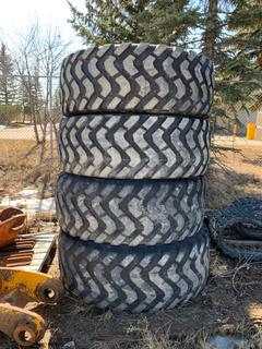 Set of (4) Diamond Back 20.5R25 Wheel Loader Tires *Located Offsite Near High River Yard*