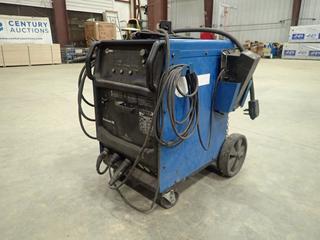 2012 Miller Syncrowave 200 230V Single Phase TIG Welder c/w Miller RFCS-14HD Foot Controller, Tig Gun and Ground Cable. SN MC370013L (FORT SASKATHEWAN YARD)