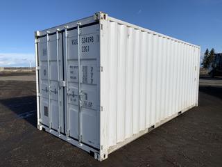 2023 20ft Storage Container # VSLU 3241981 *Note - Exceeds Forklift Capacity, Buyer Responsible for Removal* (HIGH RIVER YARD)