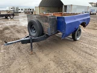 Chevrolet Truck Bed Trailer c/w 1-7/8in Ball Hitch And 235/75R15 Tires, No VIN (HIGH RIVER YARD)