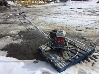 Terex Bartell 36in Power Trowel with 5.5 HP Honda Engine, S/N 68242 (HIGH RIVER YARD)