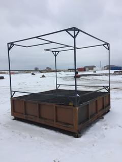 Tool/Parts Wash Bin on Wheels, 8ft x 8ft (HIGH RIVER YARD)