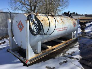 Large Fuel Storage Tank, 164in x 78 x 55 (HIGH RIVER YARD)