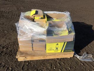 Pallet of Electrical Building Supplies c/w Conduit/Pipe Clamps, Beam Clamps, Etc (HIGH RIVER YARD)