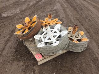 (4) Spoolers with Steel Cable (HIGH RIVER YARD)