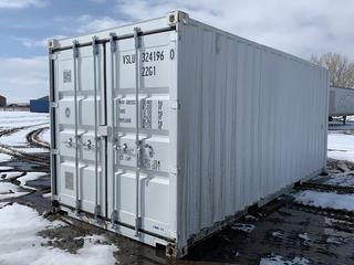 2024 20ft Storage Container # VSLU 3241960 *Note - Exceeds Forklift Capacity, Buyer Responsible for Removal* (HIGH RIVER YARD)