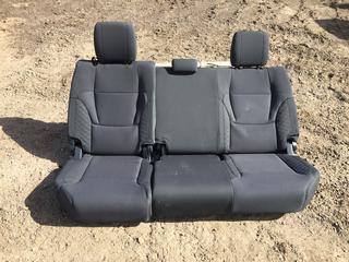 Pallet of Toyota Seats, (1) Single and (1) Double Bench Seat  (HIGH RIVER YARD)