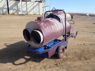 Frost Fighter IDF#500LP/NG 115V Single Phase 420,000BTU Indirect Fired Heater. SN 07120045PN *Note: (1) Flat Tire* (FORT SASKATCHEWAN YARD)