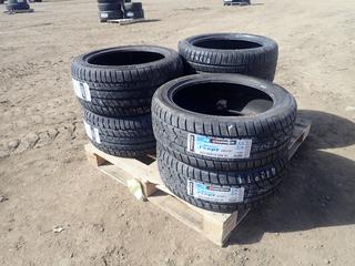 (2) Unused Hankook I*Cept EVO 225/45R18 Tires c/w (2) Unused Kumho IZen KW27 255/40R18 Tires and (2) Unused Cooper Zeon R53-G1 275/35R18 Tires (FORT SASKATCHEWAN YARD)