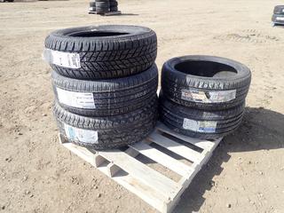 (1) Unused Goodyear Ultra Grip 235/60R18 Tire c/w (1) Unused Toyo Open Country 235/65R18 Tire, (1) Unused Kumho Road Venture P275/65R18 Tire, (1) Unused Bridgestone Drive Guard 215/45RF18 Tire And (1) Unused Toyo Versado LXII 245/45R18 Tire (FORT SASKATCHEWAN YARD)