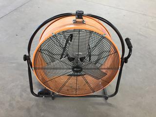 Industrial 3-Speed Fan Model # SFDC-600CT0O, 120V 60Hz 2.35A 270W (HIGH RIVER YARD)