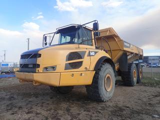 2013 Volvo A40F Articulated Dump Truck c/w Volvo D16H 16.1L, 3-Spd Powershift, AC/Heater And 29.5R25 Tires. Showing 19,120hrs. PIN VCE0A40FH00012281 