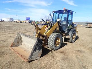 2018 Caterpillar 906M Compact Wheel Loader c/w CAT C3.3B Diesel Engine, AC/Heater, CAT 6ft Bucket And 340/80R18 Tires. Showing 11,227hrs, 59,530kms. PIN CAT0906MTH6602466 *PL#383*