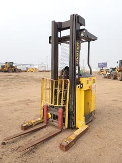Hyster Model N40XMR3 Lift Truck c/w 3-Stage Mast And Side Shift. SN C470N02512B *Note: No Battery*