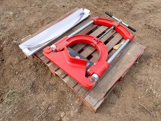 Unused Reed HPC12 4in - 12in Guillotine Pipe Cutter