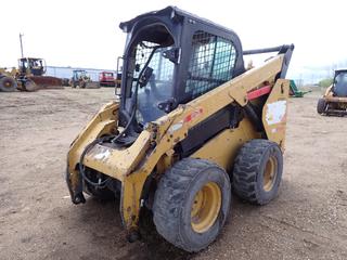 2019 Caterpillar 262D Skid Steer c/w C3.3B Diesel Engine, Backup Camera, ISO Drive, Aux Hyd And 12-16.5NHS Tires. PIN CAT0262DCDTB06934 *Note: Does Not Run*