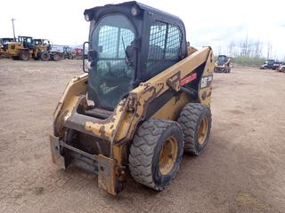 2014 Caterpillar 236D Skid Steer c/w Model C3.3B CAT Engine Diesel Engine, AC/Heater,  ISO Drive, Backup Camera, Aux Hyd, 2-Spd And 12-15.5NHS Tires. Showing 8970hrs. PIN CAT0236DASEN00404
