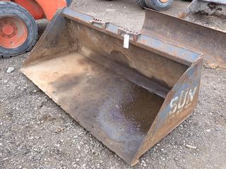 72in Skid Steer Bucket **THIS ITEM IS LOCATED @ 1 SUNSET BOULEVARD**