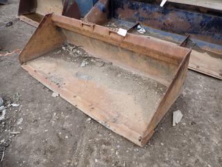 Bobcat 80in Skid Steer Bucket. SN 8726844 **THIS ITEM IS LOCATED @ 1 SUNSET BOULEVARD**