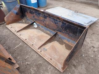 96in Skid Steer Bucket *Note: Damaged* **THIS ITEM IS LOCATED @ 1 SUNSET BOULEVARD**