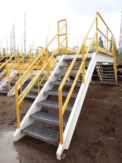 25ft X 54in X 112in 8-Step Crossover Stairs **THIS ITEM IS LOCATED @ 1 SUNSET BOULEVARD**