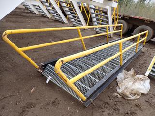 195in X 45in 15-Step Industrial Stairs **THIS ITEM IS LOCATED @ 1 SUNSET BOULEVARD**