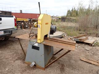 Kalamazoo Metal Cutting Saw c/w Baldor 460V Motor and 68in X 30in Table **THIS ITEM IS LOCATED @ 1 SUNSET BOULEVARD**