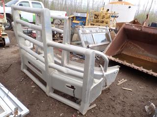 Ali Arc 8ft Aluminum Semi Bumper, Part PB130BKD021 c/w 94in Aluminum Semi Bumper **THIS ITEM IS LOCATED @ 1 SUNSET BOULEVARD**