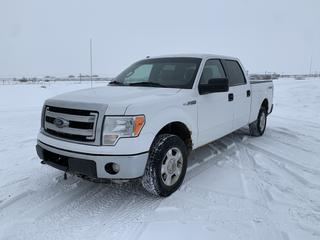 2014 Ford F150 XL 4x4 Crew Cab Pick Up c/w 5.0L V8, A/T, AC, 245/70R17 Tires, Showing 307,354Kms, VIN 1FTFW1EFXEFB52920. (HIGH RIVER YARD)