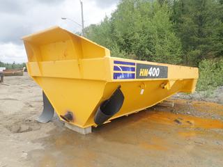 Komatsu HM400 Articulated Heated Dump Truck Box w/ Tailgate