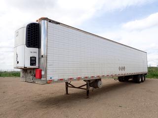 2005 Great Dane 53ft Reefer Trailer c/w 30,840kg GVWR, 9070kg GAWR, Ingersoll Rand SB-200 And Yanmar Diesel Reefer Units. CVIP 09/2024. VIN 1GRAA06225W704429 (FORT SASKATCHEWAN YARD)