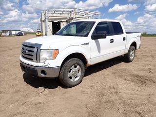 2012 Ford F150 XLT 4X4 Crew Cab Pickup c/w 5.0L, 6-Spd A/T And LT225/70R17 Tires. Showing 267,424kms. VIN 1FTFW1EF7CFB88464 *Note: Rust Spots Throughout Body, Low Pressure Light On, Radio Do Not Work* (FORT SASKATCHEWAN YARD) *PL#33*