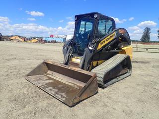 2013 New Holland C238 Skid Steer c/w Aux Hyd, ISO Drive, AC/Heater And 7ft Bucket. Showing 3517hrs. PIN JAF0C238KDM450586 (LOCATED IN EDSON)