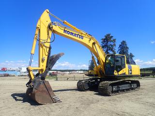 2023 Komatsu 360 LC-11 Excavator c/w Komatsu SAA6D114E-6 8.9L Diesel, AC/Heater, Backup Camera, 35in Thumb, SMS 6ft Bucket And 33 1/2in Tracks. Showing 1195hrs. PIN KMTPC256HNWA39118, SN A39118 *Note: Amour Warranty Package 3 year 6000hrs, Contact Your Dealer For More Information* (LOCATED IN EDSON)