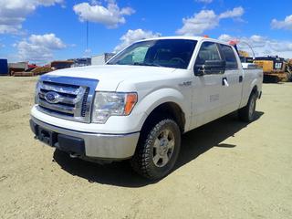 2012 Ford F150 XLT 4X4 Crew Cab Pickup c/w 5L, 6-Spd A/T And LT255/70R17 Tires. Showing 169,952kms. VIN 1FTFW1EF0CFC27539 *Note: Last Registered Out Of Province, Windshield Cracked* (LOCATED IN ACHESON) *PL#32*