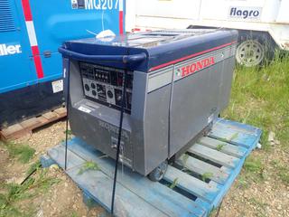 Honda EX5D30/20/15A  120/240V Diesel Generator c/w Honda GD410 Diesel Engine. Showing 669hrs. *Note: Running Condition Unknown* (LOCATED IN ACHESON)