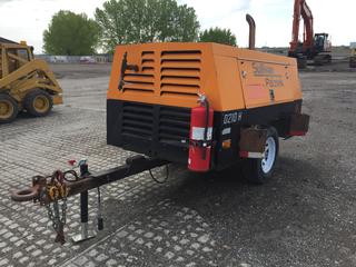 Sullivan Palatek Model CHZ210PHJD Portable Air Compressor c/w  John Deere Diesel Engine, 150 PSI Max, 2500 RPM, Showing 3113.2hrs. S/N 29936 (HIGH RIVER YARD)