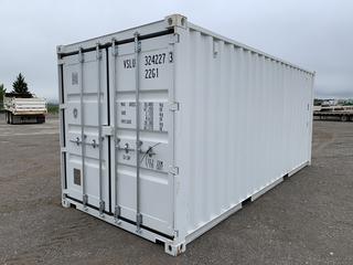 2024 20ft Storage Container #VSLU 3242273 *Note: Buyer Responsible For Loadout*(HIGH RIVER YARD)