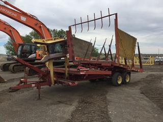 Sperry New Holland Model 1033 T/A Baler Stackline, S/N 11619 (HIGH RIVER YARD)