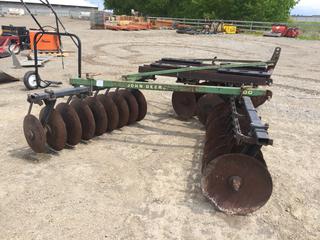 John Deere Disc Cultivator Type T0100 Model C-41, 130in L x 93in W x 45in H, S/N 013523 (HIGH RIVER YARD)