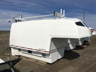 Space Kap Service Body, 16ft L x 6ft W Diablo c/w Spot Lights, Roof Rack, Shelving and Plumbed Lighting (HIGH RIVER YARD)