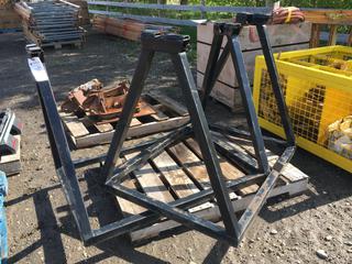 (2) Wire Stands, 4ft x 3ft x 40in (HIGH RIVER YARD)