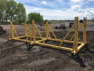 Triple Reel Stand, 245in x 97in x 69in (HIGH RIVER YARD)