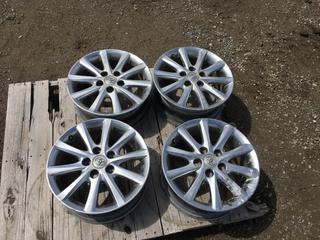 (4)Toyota 17in 5-Bolt Rims (HIGH RIVER YARD)