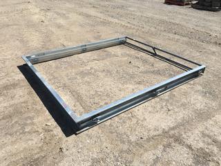 Fire Exit Door Frame, 6ft 3in Wide 7ft 3in Long  (HIGH RIVER YARD)